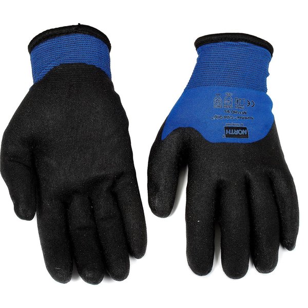 Honeywell North Flex Cold GripInsulated Gloves, Black/Blue, Large NF11HD/9L